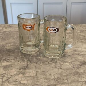 Vintage A & W Root Beer Mug US Logo AW Original Authentic Americana